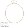 Box Chain Necklace Smooth Stainless Steel Choker Necklace Friendship 2MM Gold Color Women Gift Jewelry - Image 16