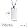 Men's Geometric Pendant Necklace with Stainless Steel Chain - Image 24