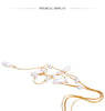 Exclusive Design Baroque Natural Freshwater Pearls Necklace Stainless Steel Double-Layer Chain Jewelry Gift - Image 12