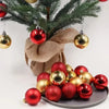 24Pcs 3/4/6CM Christmas Balls Big Ball Christmas Tree Pendant Ornaments for Party Decor Year Navidad Gifts Accessory - Image 3
