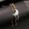 Two-Piece Braided Bracelet Set with Yin-Yang Motif - Image 5