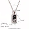 Tarot Queen Lover Magician Moon Necklace Stainless Steel Jewelry Gold Plated Decoration - Image 24