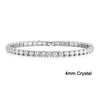 Stonefans New Elegant Shiny Rhinestone Anklets for Women Accessories Adjustable Anklet Bracelet Beach Wedding Jewelry
