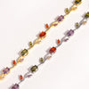 Leaf Branch Bracelet with Cubic Zirconia Details in Gold-Tone or Silver-Tone - Image 22