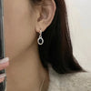 Black Ball Stud Earrings with Gold-Tone or Silver-Tone Settings - Image 3