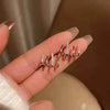 Retro Claw Ear Cuff and Drop Earring Set 2 Pieces - Image 2