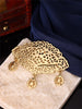 1 Piece Of Retro Court Women's Brooch Hollow Carving With Metal Pendant Women's Wedding Banquet Jewelry - Image 2