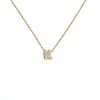 Bubble Letter Necklaces for Women Zirconia Initials Pendant Gold Plated Stainless Steel Chain Jewelry Gifts Monther's Day Gifts - Image 16