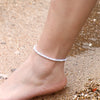 Boho Handmade Stone Anklet Women 4mm Tiger Eyes White Howlite Beads Foot Chain Summer Beach Vacation Leisure Accessories - Image 3