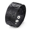 Leather Cuff Bracelet Punk Braided Bracelets Rock Leather Wristbands Mens Leather Bracelet Bangle Adjustable Wrap Bracelet Men - Image 21