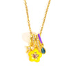 316L Stainless Steel Colorful Zircon Flower Star Pendant Necklace for Women Personality Special Jewelry Gifts - Image 16