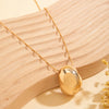 Sexy Goth Long Snake Thin Chain Necklace for Women Simple Glossy Ball Water Drop Tear Pendant Choker Aesthetic Y2K Jewelry Gift - Image 6