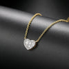 Quality Jewelry Sets for Women Heart Zirconia Necklace Earrings Bride Wedding Female Set Accessories - Image 2