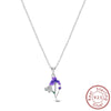 Necklace Silver Butterfly Love Heart Bear Classic Simple Adjustable Necklace For Women Girl Jewelry Gifts - Image 25