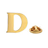 Quality Brass Initial A to Z 26 Letters Pin English Symbol Design Men's Suit Collar Lapel Brooch Pin - Image 5