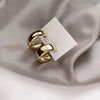Small Simple Rhinestone Star Ear Buckle Hoop Earrings For Women Punk Cross Moon Sun Star Earring Party Jewelry - Image 11