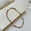 Colorful Bead Necklace and Bracelet Options with Imitation Pearl Accents - Image 4