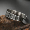 Saint Benedict Bracelet for Men Stainless Steel Open Cuff Bangle Catholic Protection Amulet Faith Protection Religious Jewelry - Image 6