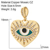 Eye Charm Jewelry Charms for Earrings Necklace Bracelet Making Cute Turkish Evil Blue Eye Pendant Gold Color Snake - Image 30