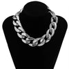 Lacteo Punk Multi Layered Gold Color Chain Choker Necklace Jewelry for Women Hip Hop Big Thick Chunky Clavicle Chain Necklace - Image 10