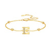 Silver Zircon Gold 26 Letter Bracelets For Woman Simple Jewelry Wedding Party GiftS Jewelry A - Image 8