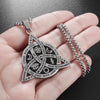 Stainless Steel Triquetra Symbol Necklace Celtic Witch Knot Pendant Necklace For Men Witchcraft Jewelry - Image 4