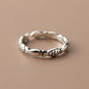 Retro Personality Silver Jewelry Simple Cute Fish Animal Opening Rings - Image 2