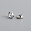 Silver Simple Wide Huggies Gothic Hoop Earrings for Women European Unisex Piercing Rock Jewelry Ear Buckles - Image 37