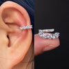 1Piece Crystal CZ Clip On Earring EarCuff Without Piercing Helix Cartilage Ear Clip Ear Wrap Earrings Women Teen Cuffs - Image 12