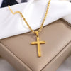 316L Stainless Steel Casting Metal Cross Pendant Necklace For Men Women Punk Hip Hop Chain Collar Jewelry - Image 13