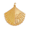Fish Monta Ray Marine Organism Sea Conch Shell Nautil Coral Branch Charm Pendant,Gold Plated Zircon Jewelry Finding Supplies - Image 32