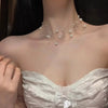 White Pearl Necklace with Adjustable Length - Image 7