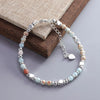 Silver Bracelet Red Persimmon Beaded Elastic Lucky Good For Woman Girl Jewelry Gift - Image 27