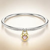 Heart Lock Key CZ Jewelry Set Women Melting Heart Pendant Necklace Imitation Pearl Bracelet Earrings Valentine Love Gift - Image 17