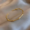 Open Stainless Steel Bangle with Decorative Stone Details in Multiple Styles - Image 23