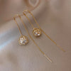 Long Wire Tassel Thread Chain Climb Star Heart Beads Pendants Drop Earrings women's Straight Hanging Earings Jewelry - Image 15
