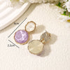 Creative Design Water ripple Resin Women's Earrings Summer Irregular Geometry Candy Color Earrings Jewelry - Image 4