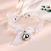 Cute Creative Women Gothic Simple Sexy Lace Collar Pendant Bow Knot Bell Choker Necklace Dress Girls Party Jewelry - Image 9