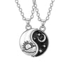 Selling Yin And Yang Stitching Alloy Two Petals Pisces Couple Pendant Necklace Jewelry Accessories Vintage Dendant - Image 14