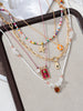 5PCS Charm Bohemian Sea Star Pendant Irregular Gravel Beads Clavicle Chain Women's Necklace Holiday Jewelery Accessories - Image 3