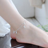 Silver Color Stamp Anklets For Women Foot Leg Chain Link Bracelet Double Layers Beach Accessories Jewelry - Image 74