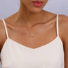 Tiny Gold Color Bubble Balloon Initial Letters Charms Chocker Necklaces for Women Single Alphabet Chains Personalized Jewelry - Image 4
