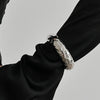 PuRui Exaggerated Heavy Metal Chunky Wide Cuff Bangles for Women Punk Geometric Spring Arm Bracelets Men Jewelry Steampunk - Image 12