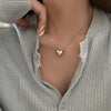 Love Heart Pendant Necklace For Women Men Personality Simple Design Thin Chain Choker Necklaces Jewelry - Image 7