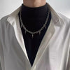 Stainless Steel Punk Aesthetic Stud Necklace Men Choker Cool Hip Hop Women Rivet Pendant Necklace Gothic Jewelry Gifts - Image 6