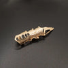 Adjustable Metal Claw Ring with Scrollwork in Bronze or Black - Image 10