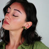Stainless Steel Pressure Earrings Black Color Non-pierced Keloid Pressure Earrings Gold Color Creative Cartilage Ear Cuff - Image 4