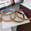 Handmade Braided Bracelets For Women Couple Jewelry Gift Gold Plated Beads Bracelet Accessories - Image 4