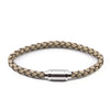 Leather Bracelets Stainless Steel Braided Rope Bracelets for Men Women Stainless Steel Accessories Braid Style Bangles - Image 19