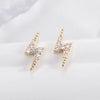 Hip Hop Cubic Zirconia Xo Letter Pendant Earrings Necklace Set for Men and Women Jewelry - Image 31